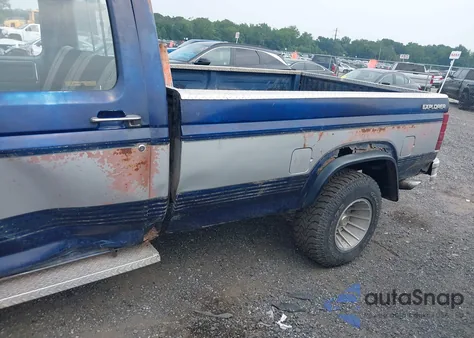 1985 Ford F150 из США, поврежденный, VIN 1FTEF14H7FNA51937